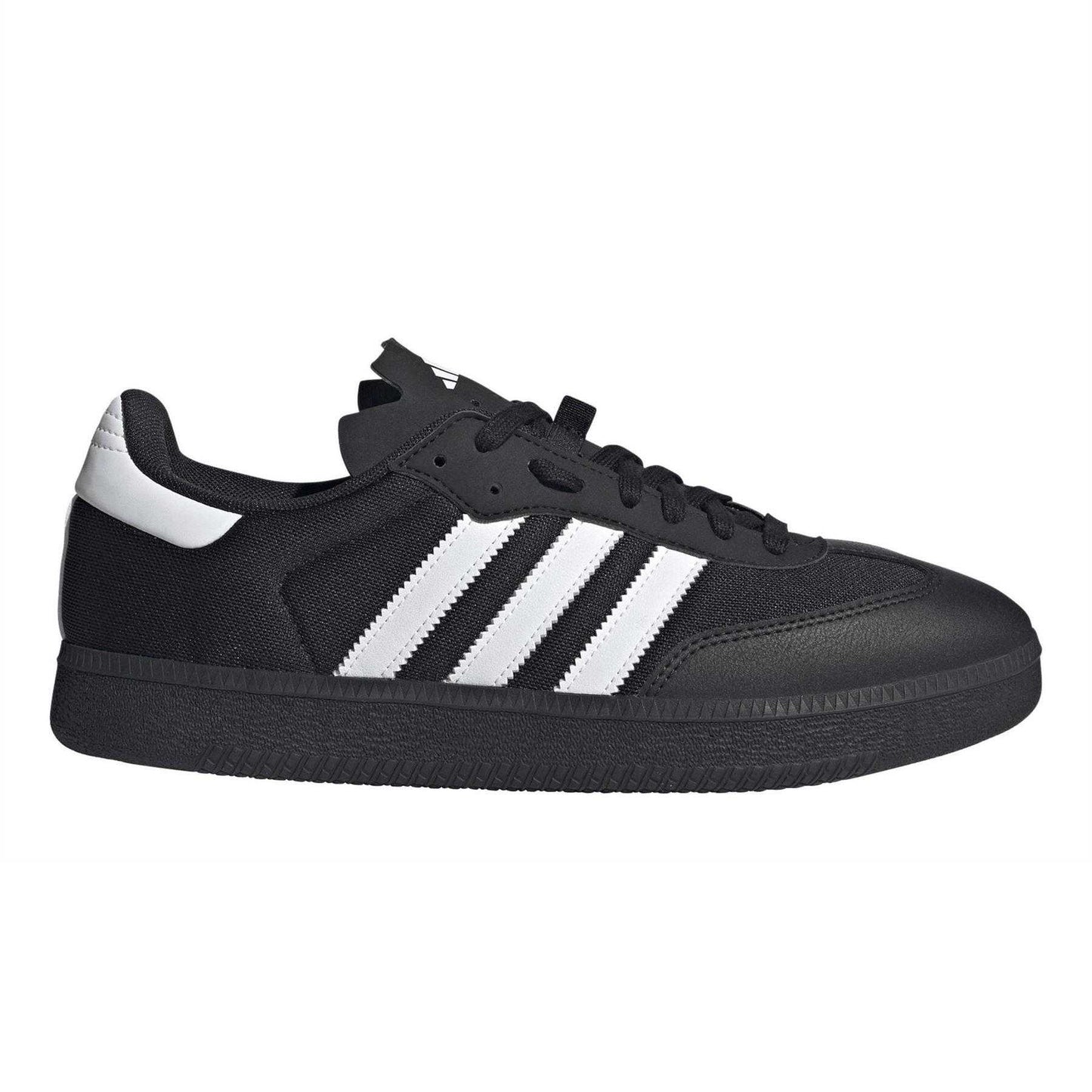Core Black - Front - Adidas Childrens-Kids Velosamba 3 Stripes Cycling Trainers