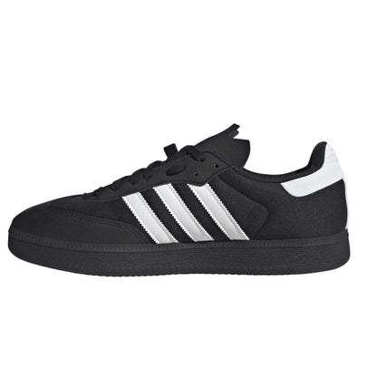 Core Black - Side - Adidas Childrens-Kids Velosamba 3 Stripes Cycling Trainers