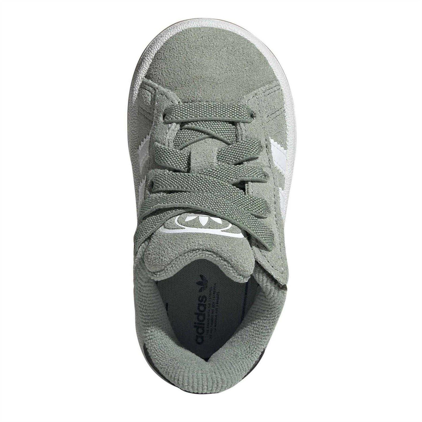 Silver Green - Lifestyle - Adidas Baby Campus Suede Trainers