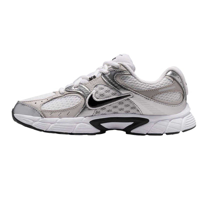 White-Black-Grey - Side - Nike Childrens-Kids V5 RNR Trainers
