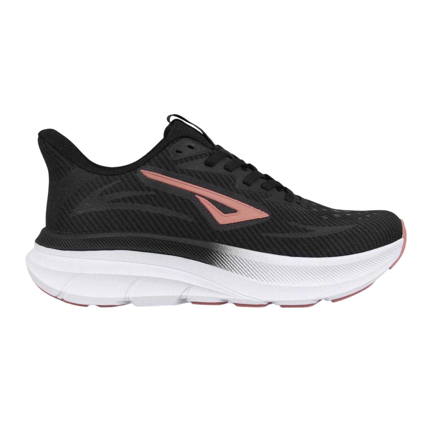 Black-Rose-Gold - Front - Karrimor Childrens-Kids Aintree Trainers