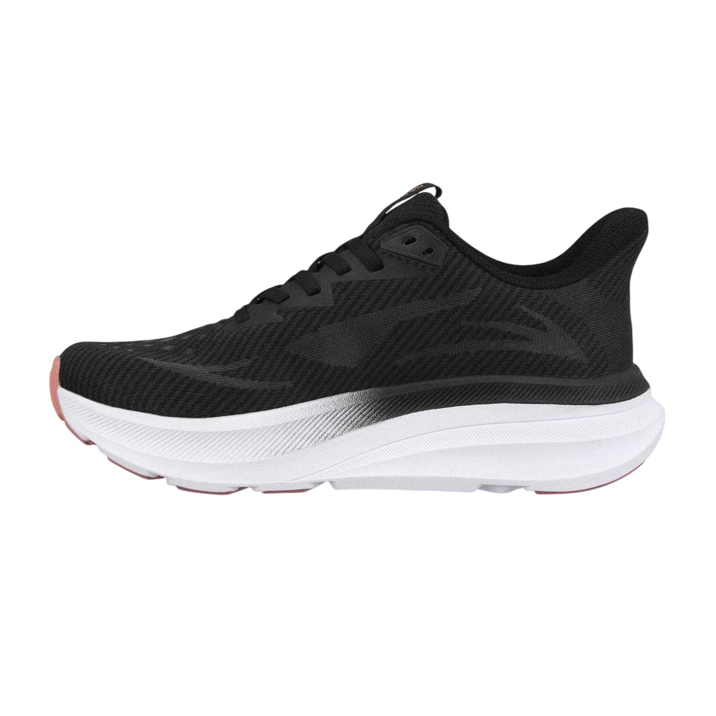 Black-Rose-Gold - Back - Karrimor Childrens-Kids Aintree Trainers