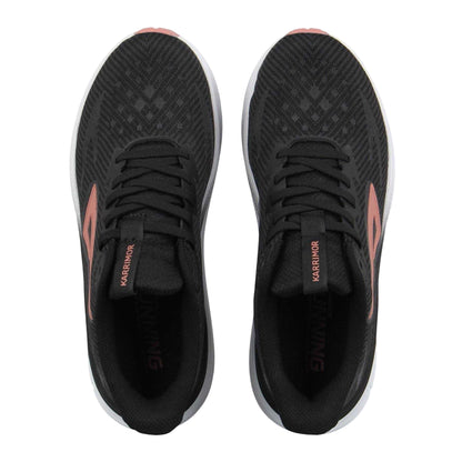 Black-Rose-Gold - Side - Karrimor Childrens-Kids Aintree Trainers