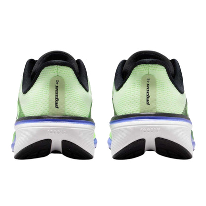 Volt-Tint-Lime - Back - Nike Childrens-Kids Air Zoom Cushioned Running Shoes