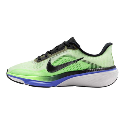 Volt-Tint-Lime - Side - Nike Childrens-Kids Air Zoom Cushioned Running Shoes