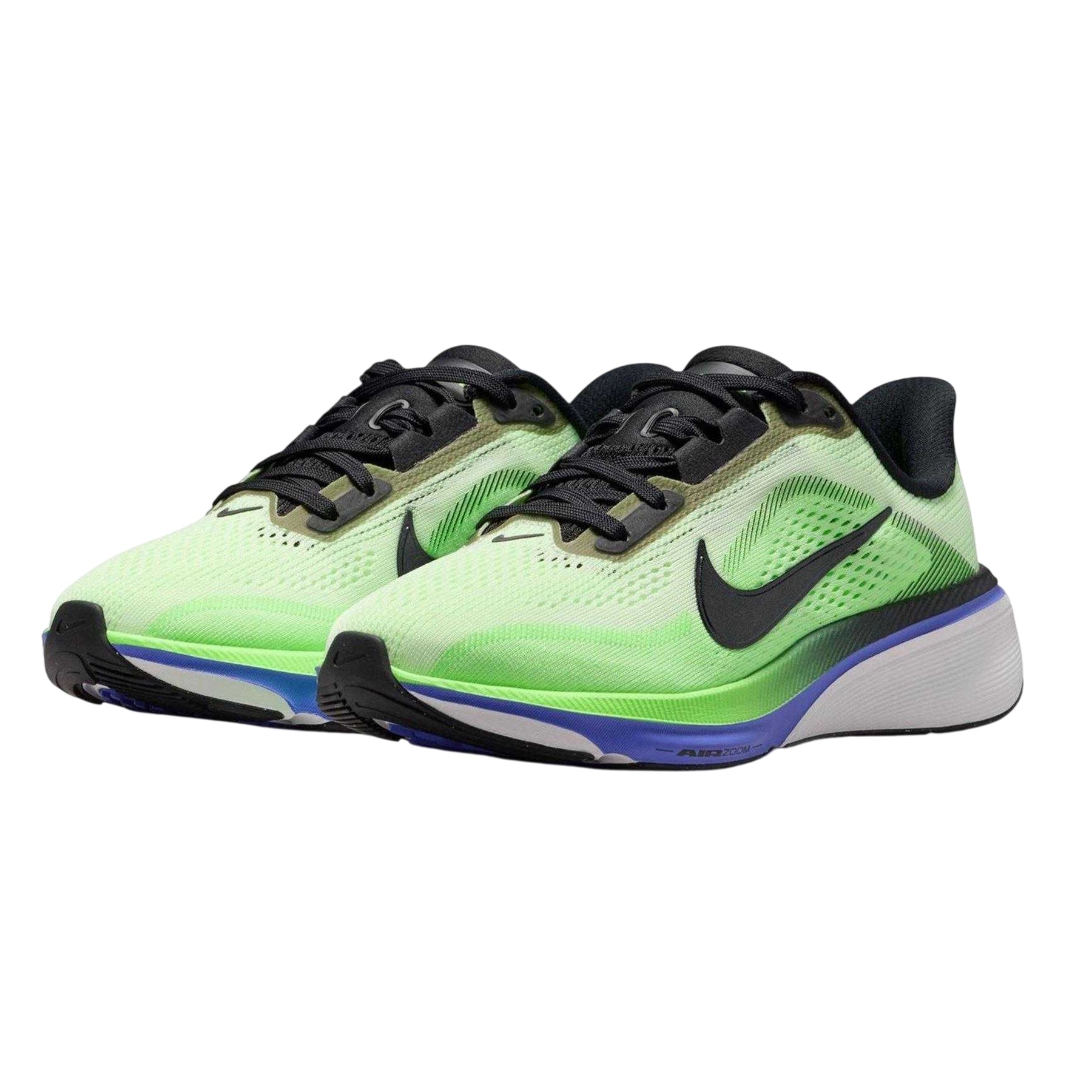 Volt-Tint-Lime - Lifestyle - Nike Childrens-Kids Air Zoom Cushioned Running Shoes