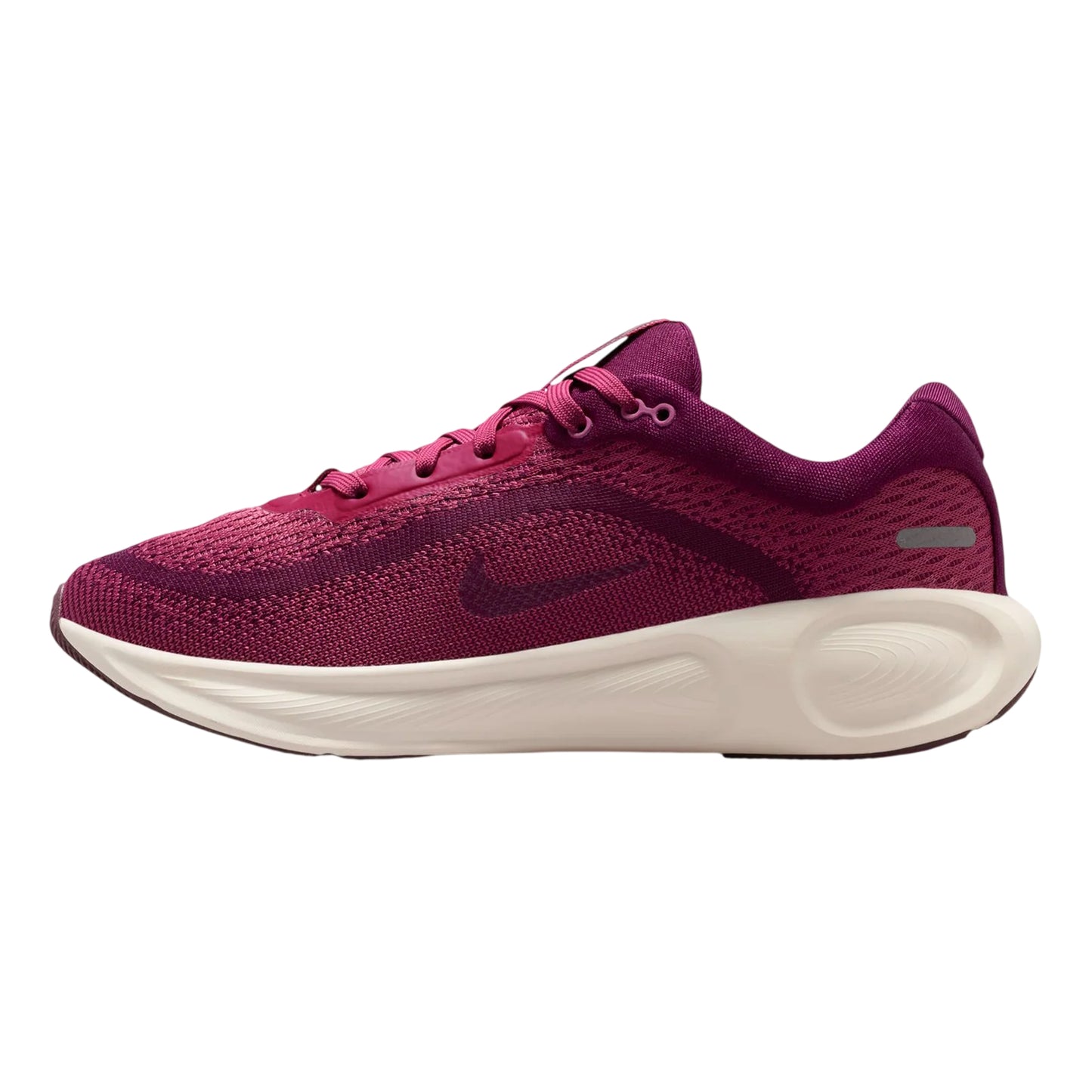 Beet Red - Side - Nike Childrens-Kids Stellar Ride Runners Trainers