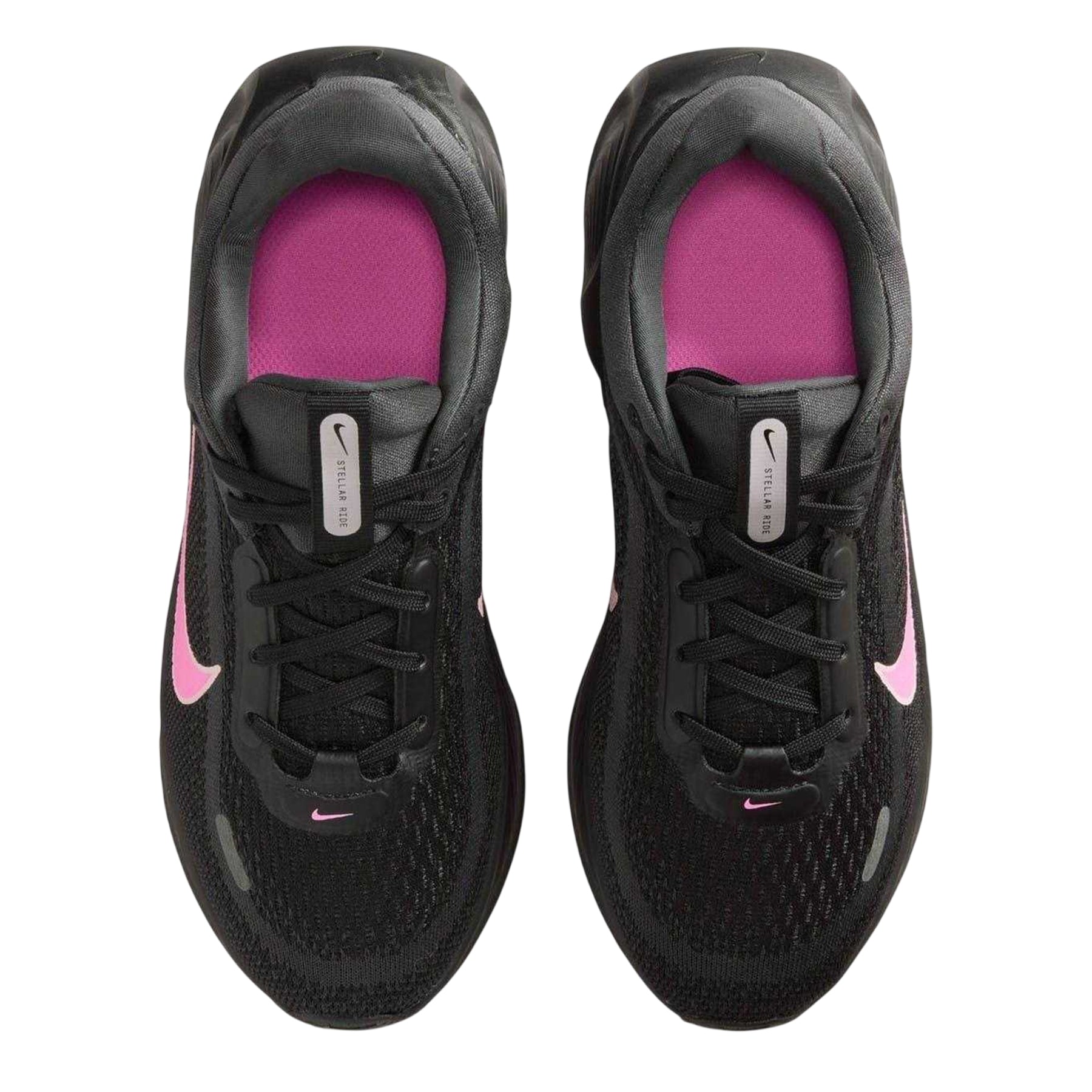 Black-Pink - Lifestyle - Nike Childrens-Kids Stellar Ride Runners Trainers