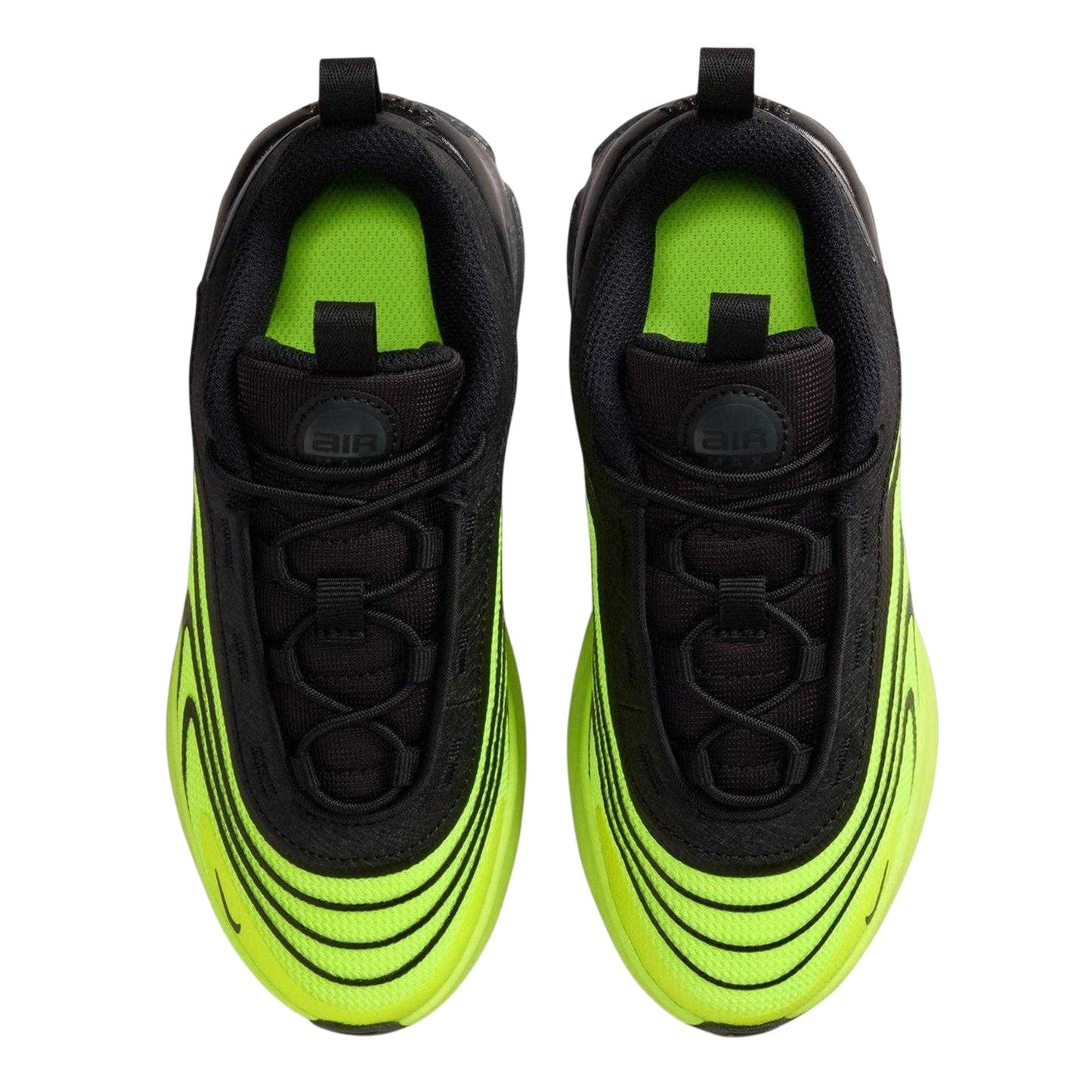 Volt-Grey - Side - Nike Childrens-Kids Air Max Fire Trainers