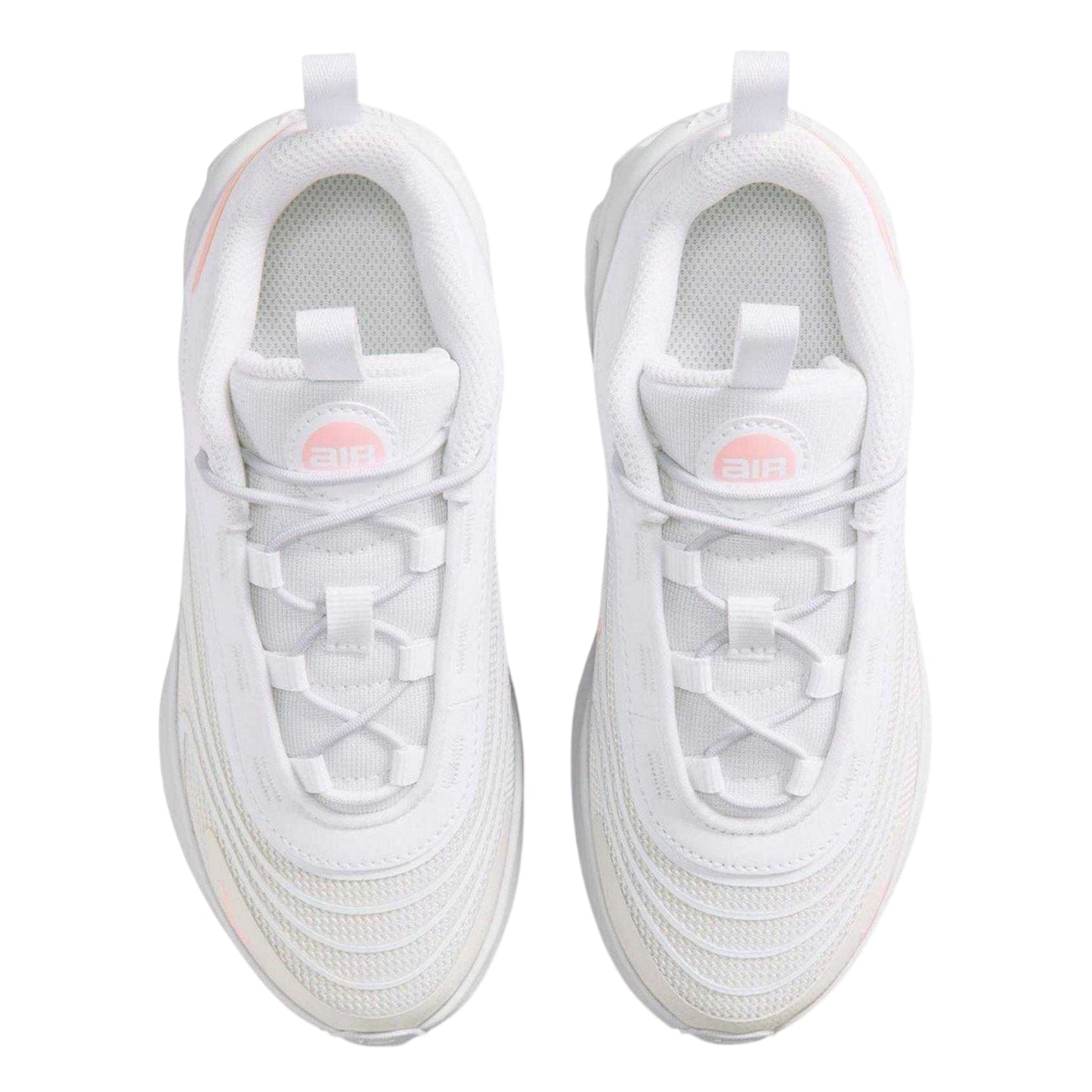 White-Pink - Side - Nike Childrens-Kids Air Max Fire Trainers