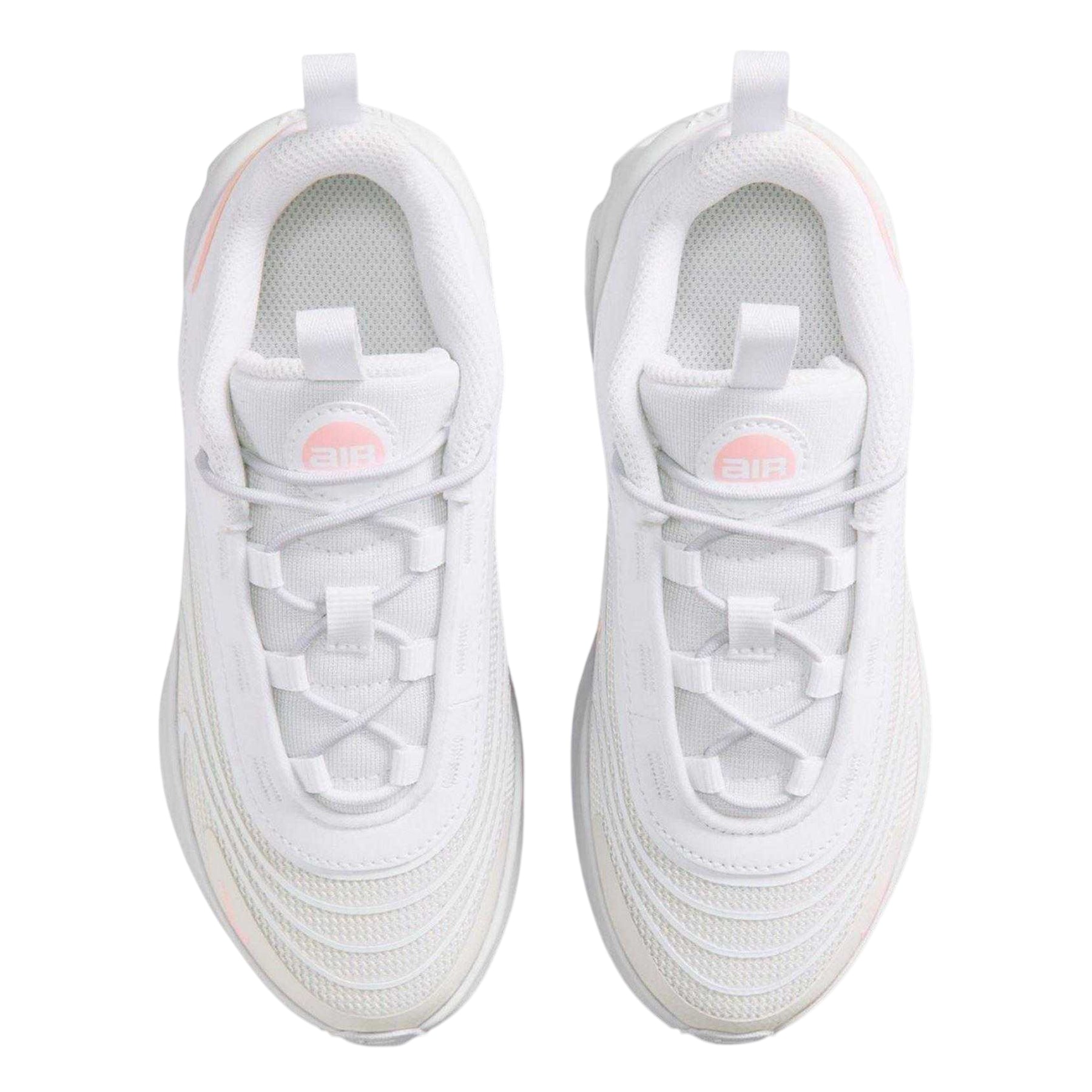 White-Pink - Side - Nike Childrens-Kids Air Max Fire Trainers