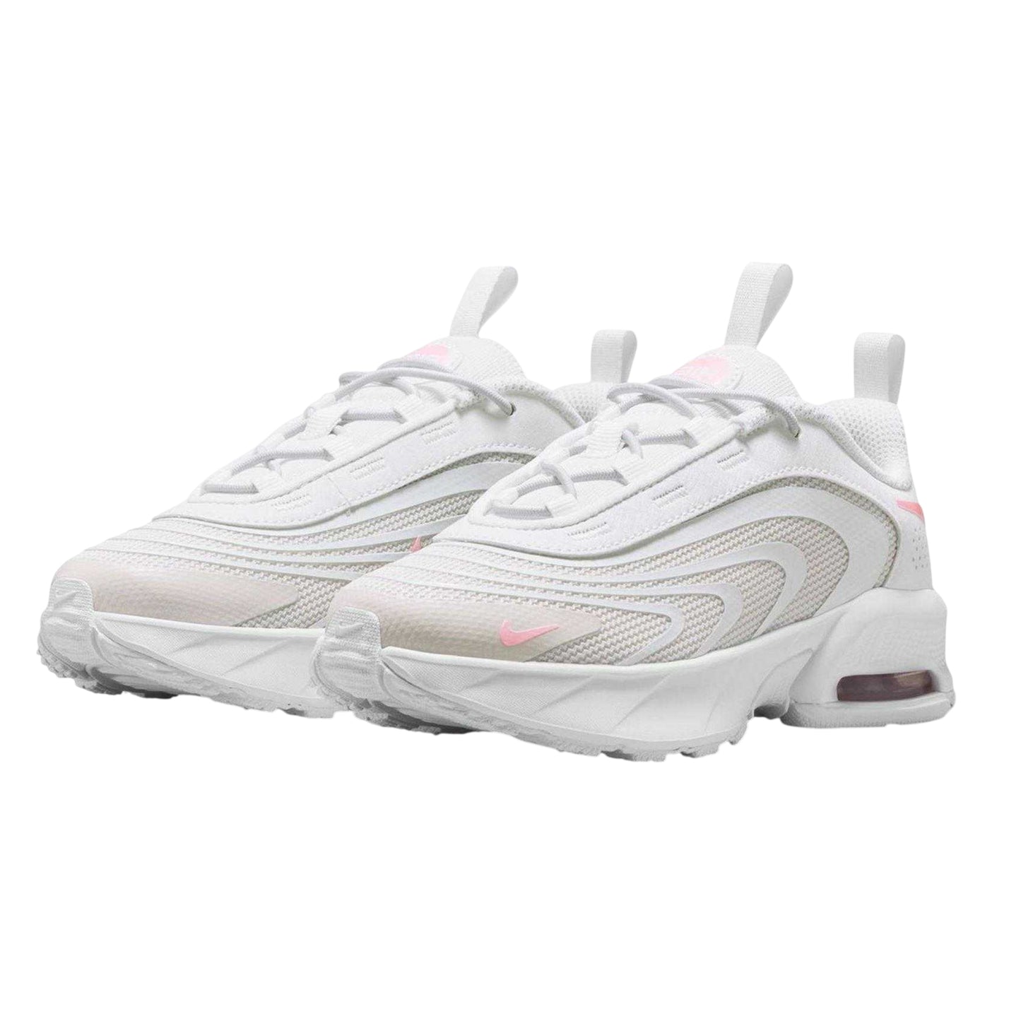 White-Pink - Lifestyle - Nike Childrens-Kids Air Max Fire Trainers