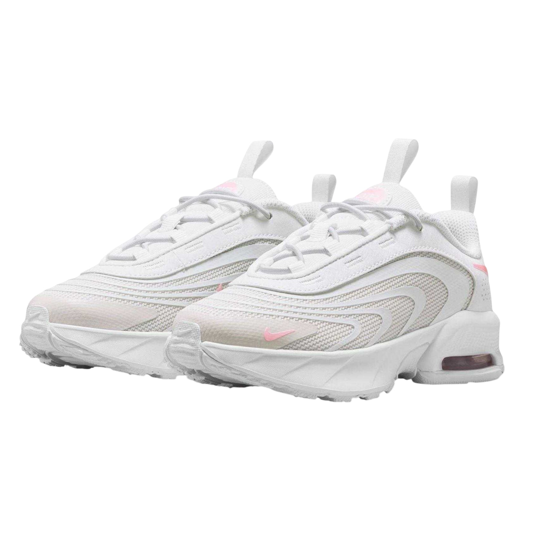 White-Pink - Lifestyle - Nike Childrens-Kids Air Max Fire Trainers