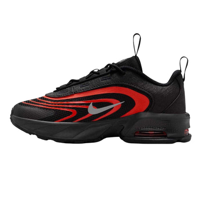 Black-Orange - Back - Nike Childrens-Kids Air Max Fire Trainers