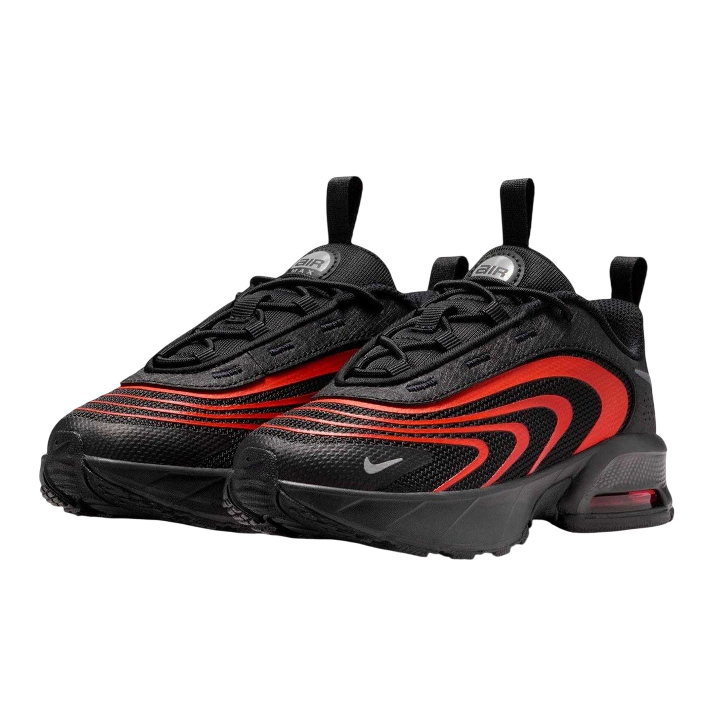 Black-Orange - Lifestyle - Nike Childrens-Kids Air Max Fire Trainers