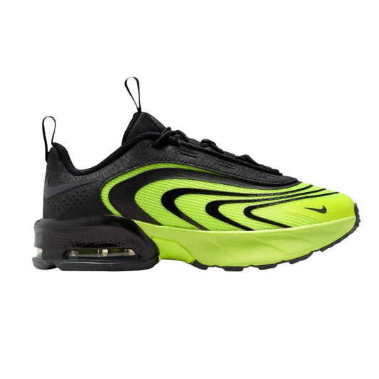 Volt-Grey - Front - Nike Childrens-Kids Air Max Fire Trainers