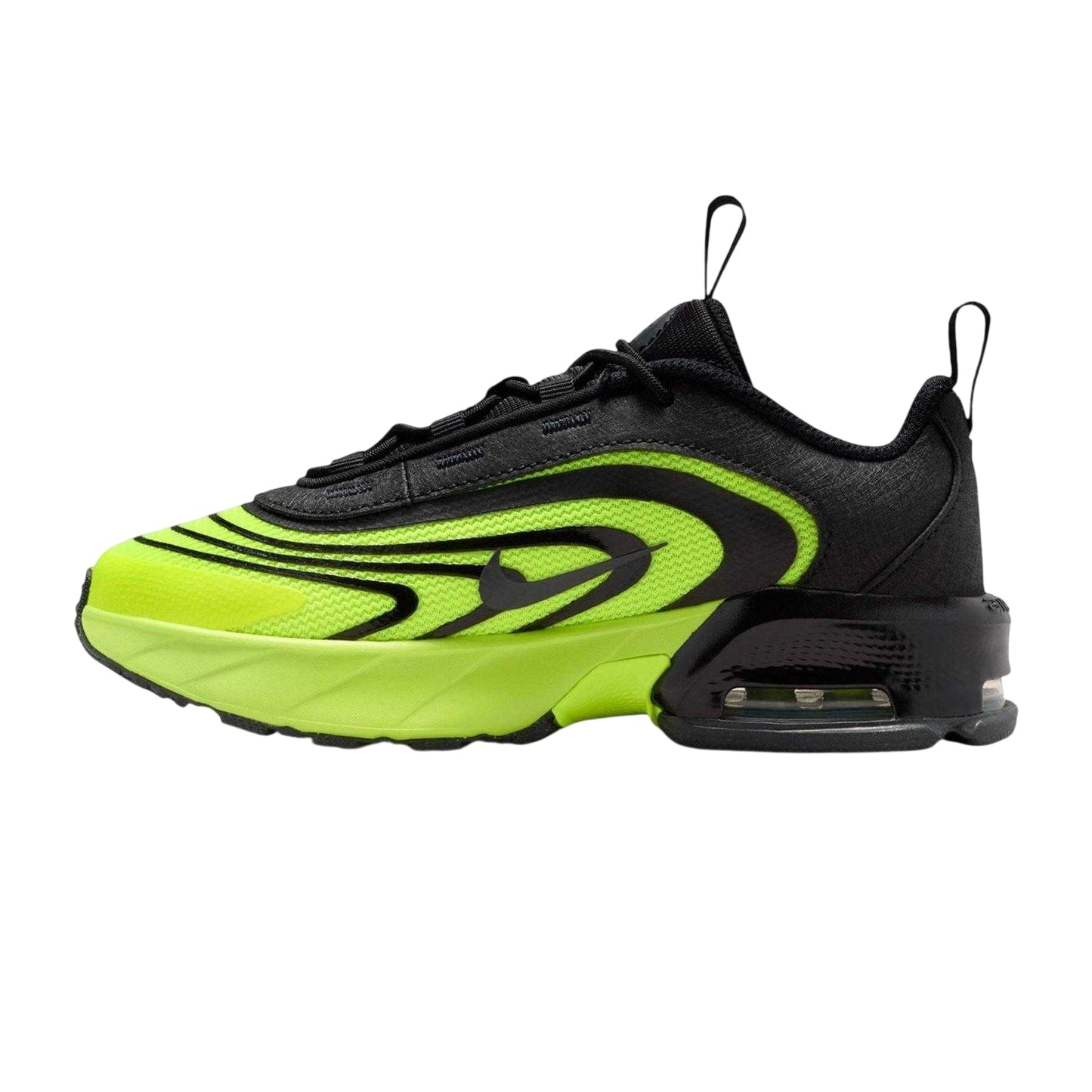 Volt-Grey - Back - Nike Childrens-Kids Air Max Fire Trainers