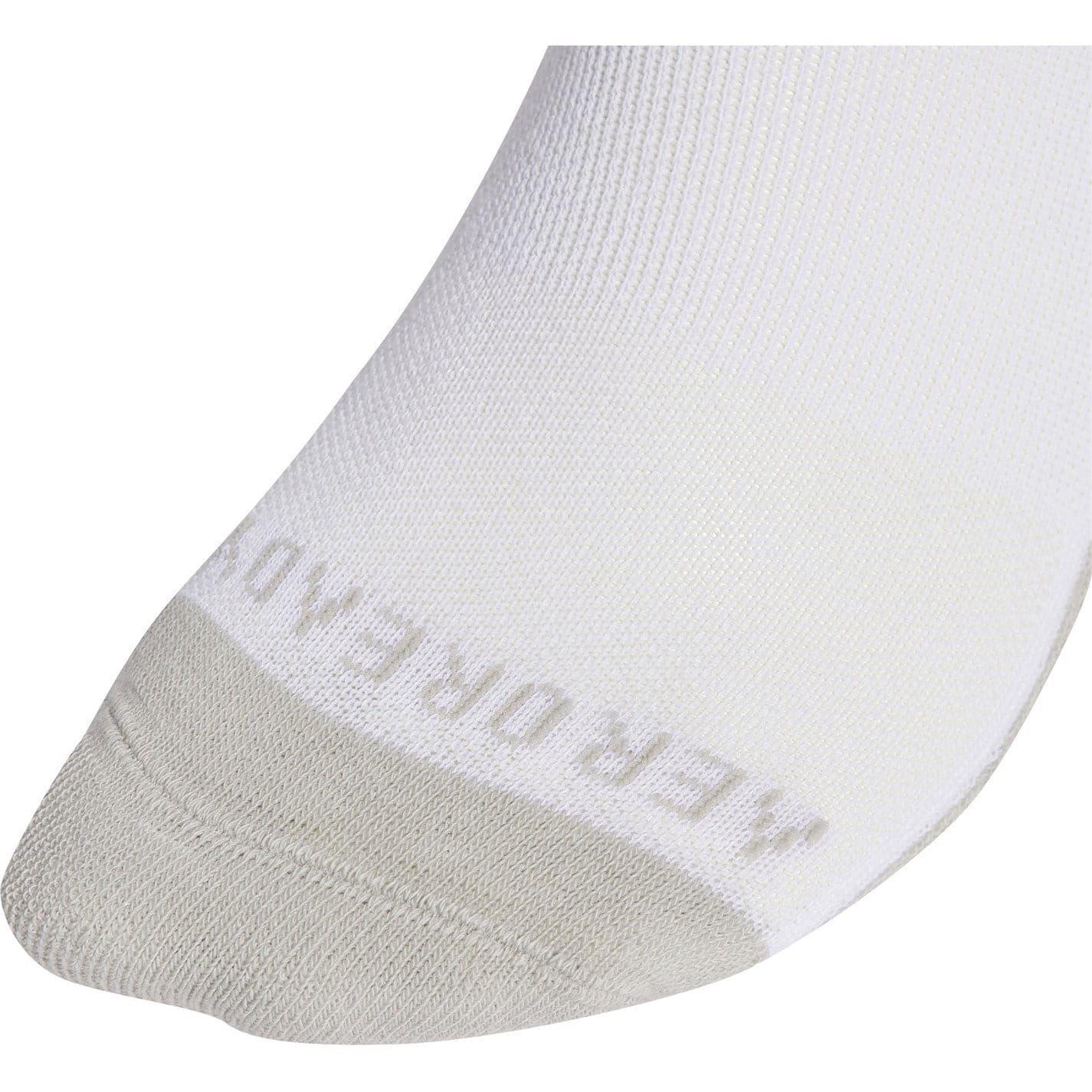 White-Grey - Back - Adidas Childrens-Kids Aeroready Crew Socks (Pack of 6)