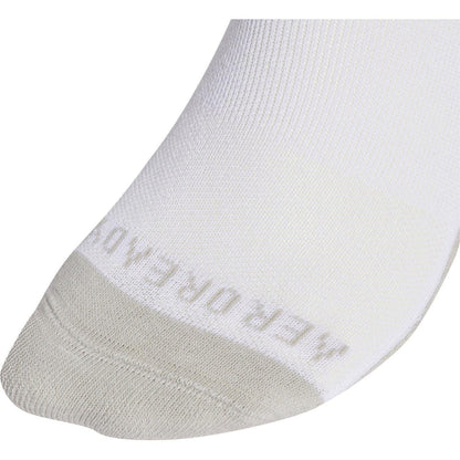 White-Grey - Back - Adidas Childrens-Kids Aeroready Crew Socks (Pack of 6)