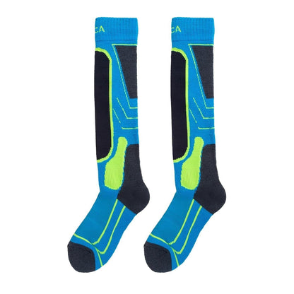 Blue - Front - Nevica Childrens-Kids Meribel Ski Socks (Pack of 2)
