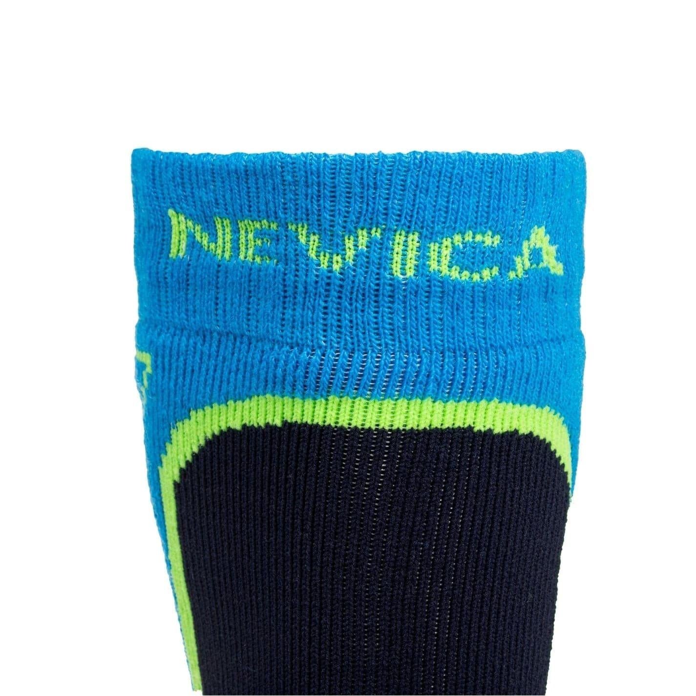 Blue - Pack Shot - Nevica Childrens-Kids Meribel Ski Socks (Pack of 2)