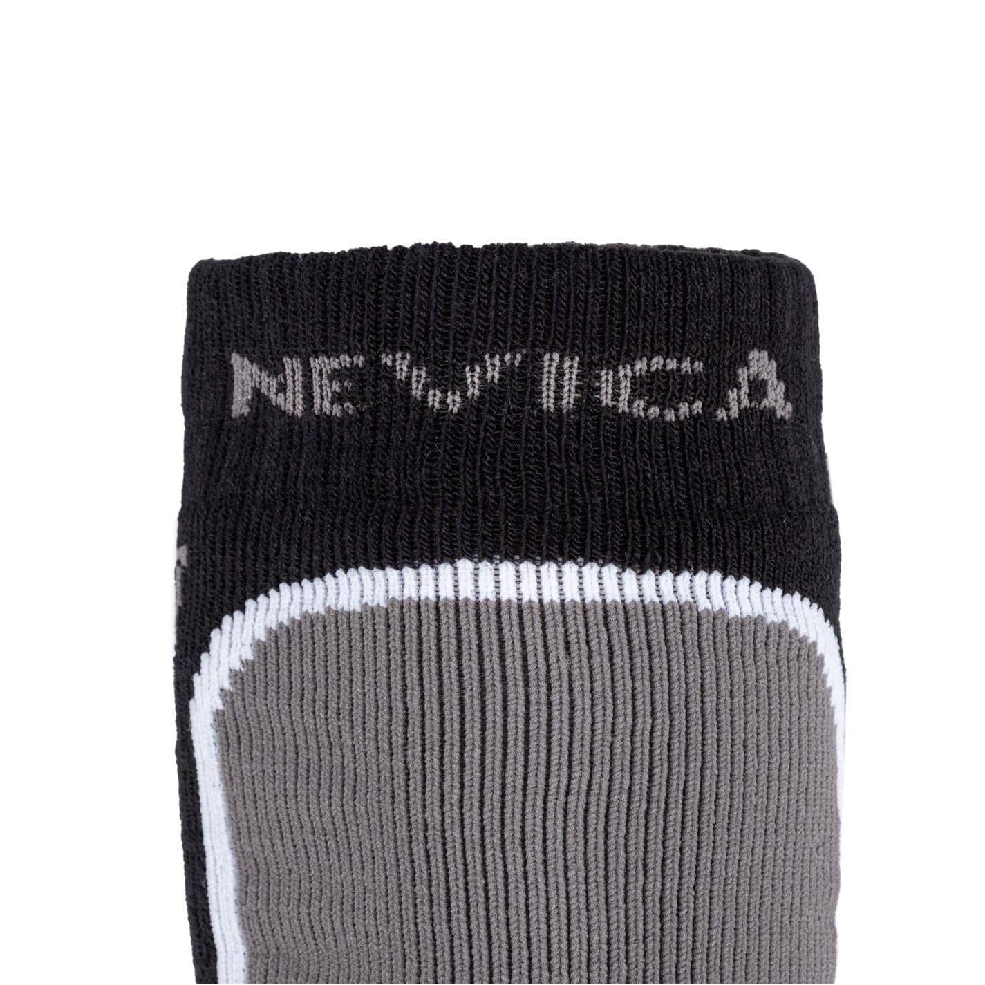 Black - Pack Shot - Nevica Childrens-Kids Meribel Ski Socks (Pack of 2)