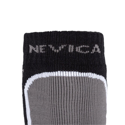 Black - Pack Shot - Nevica Childrens-Kids Meribel Ski Socks (Pack of 2)