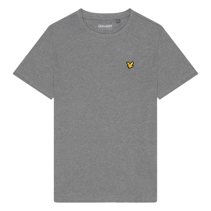 Grey - Front - Lyle & Scott Mens Martin T-Shirt