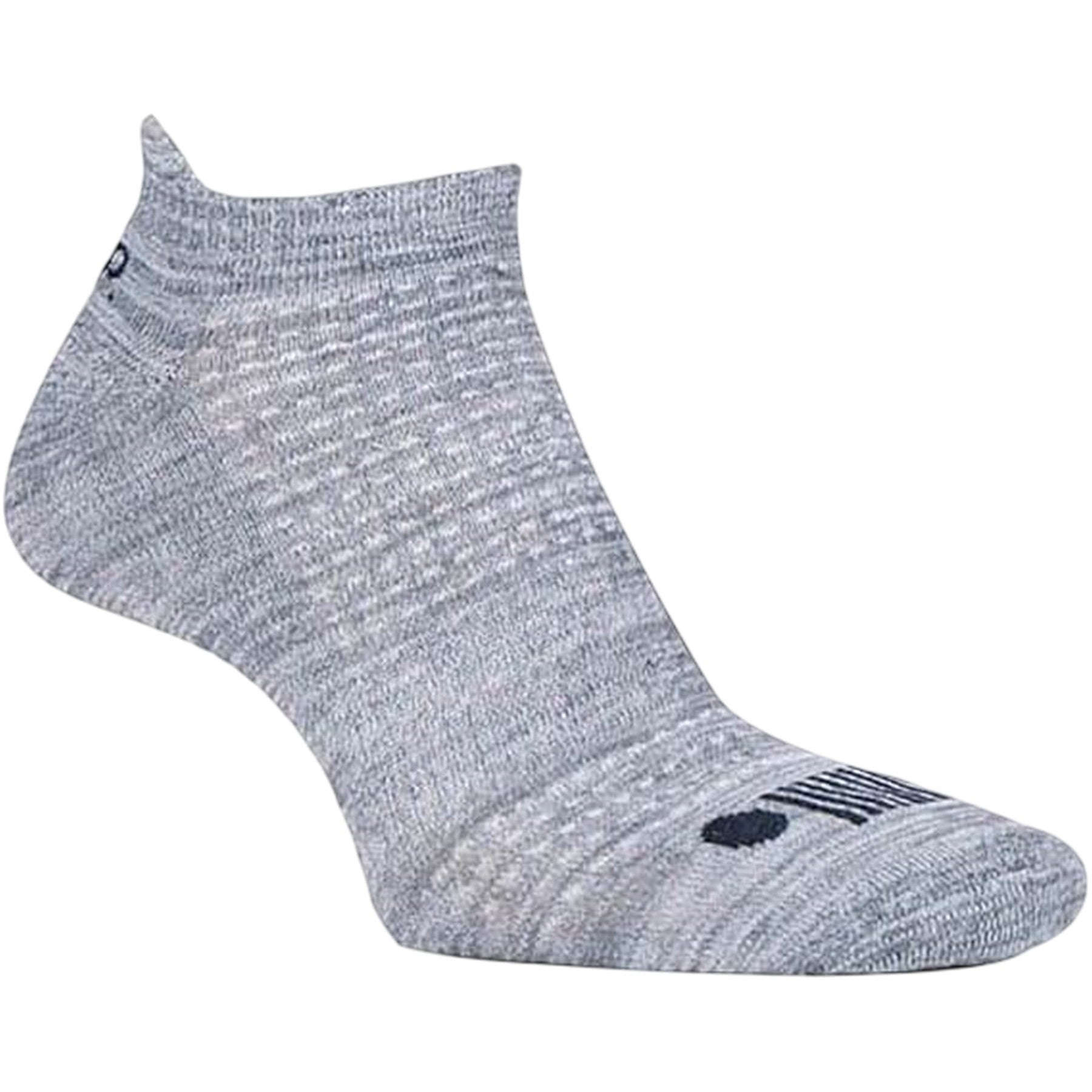 Grey - Back - Jeep Mens Cushioned Trainer Socks (Pack of 6)
