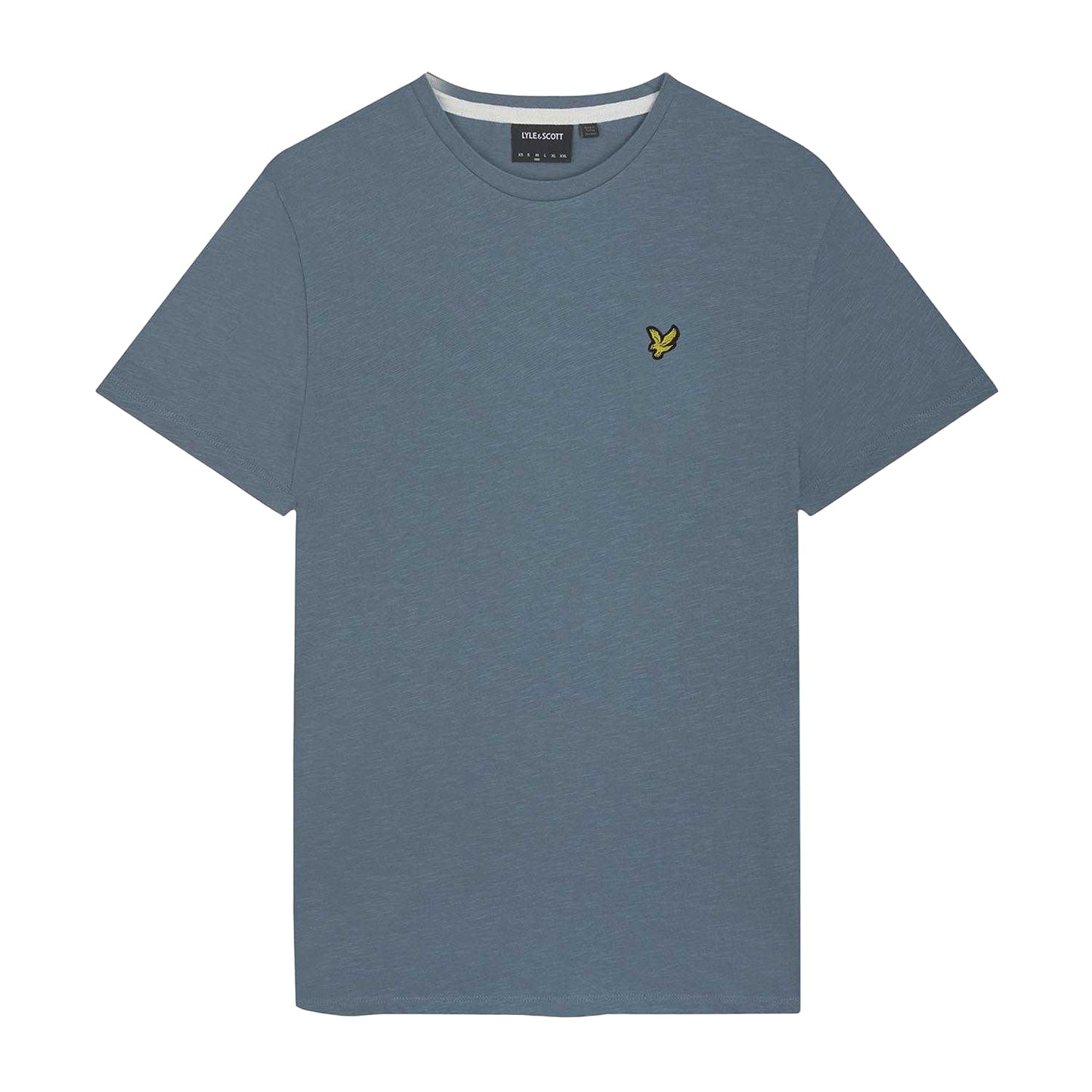 Blue - Front - Lyle & Scott Mens Slub T-Shirt