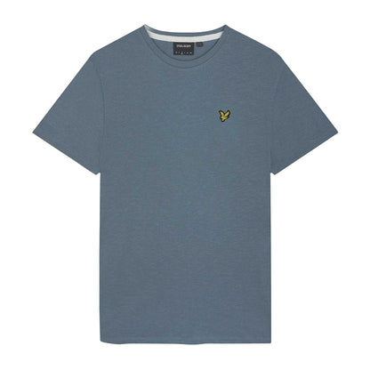 Blue - Front - Lyle & Scott Mens Slub T-Shirt