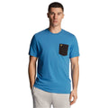 Black-Blue - Lifestyle - Lyle & Scott Mens Contrast Pocket T-Shirt