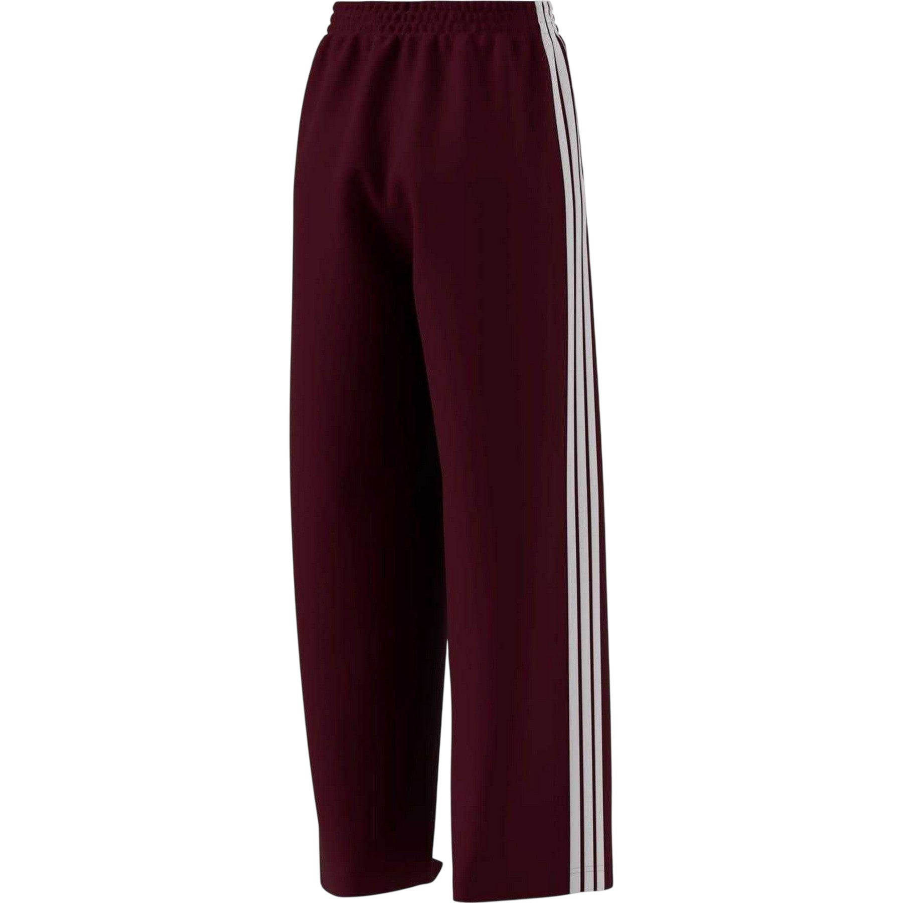 Ruby - Back - Adidas Womens-Ladies Firebird 3 Stripes Loose Jogging Bottoms
