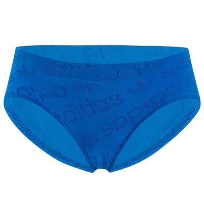 Blue - Front - Adidas Womens-Ladies Flex Hipster Briefs (Pack of 3)