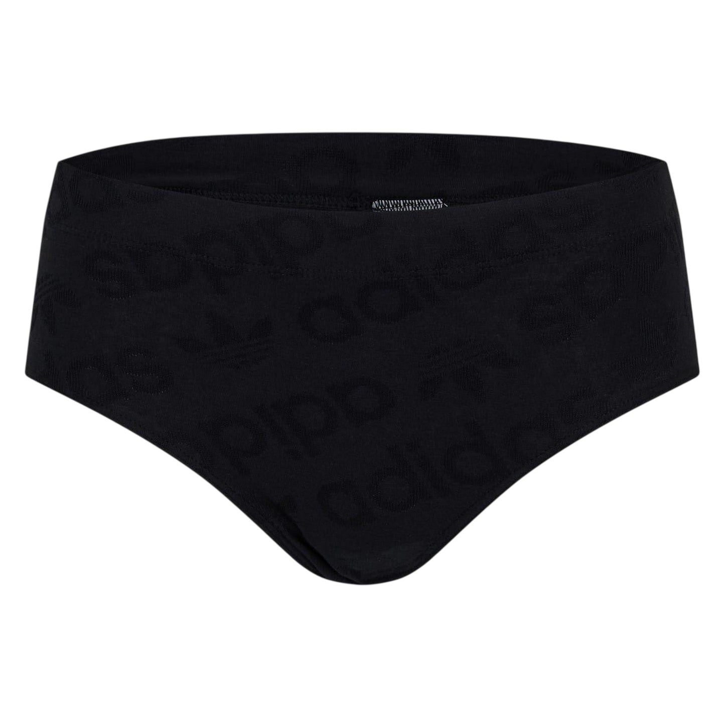 Black - Front - Adidas Womens-Ladies Flex Hipster Briefs (Pack of 3)
