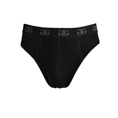 Black - Lifestyle - Giorgio Mens Essential Briefs (Pack of 5)