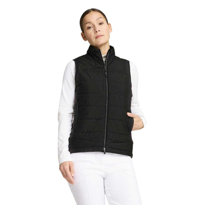 Puma Black - Lifestyle - Puma Womens-Ladies Kyley Quilted Golf Gilet