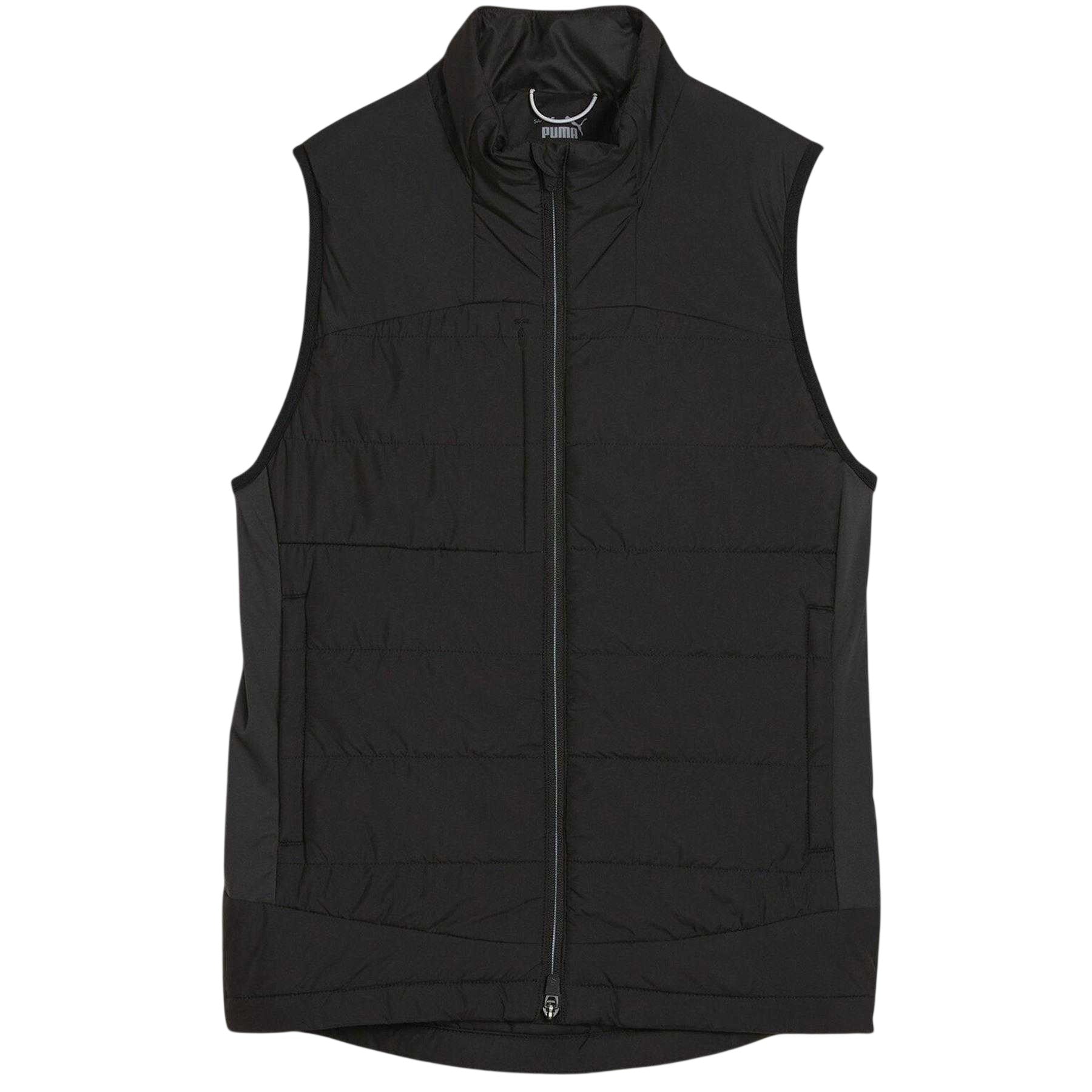 Puma Black - Front - Puma Womens-Ladies Kyley Quilted Golf Gilet