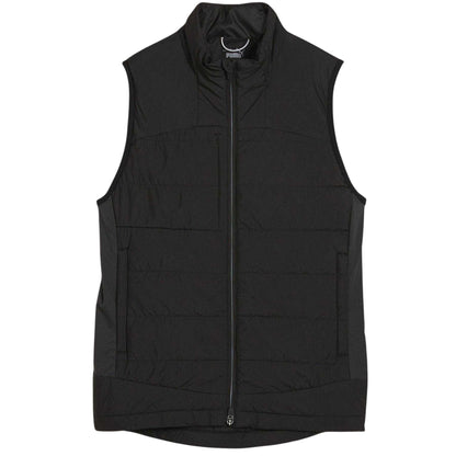 Puma Black - Front - Puma Womens-Ladies Kyley Quilted Golf Gilet