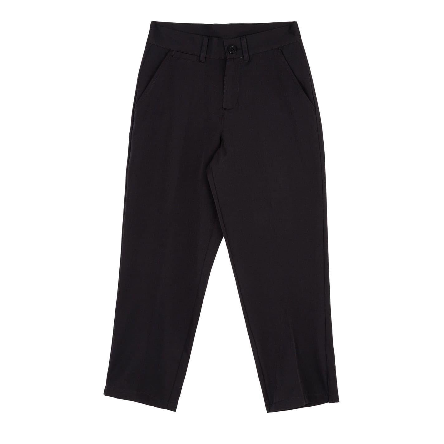 Black - Front - Slazenger Boys Lightweight Golf Trousers