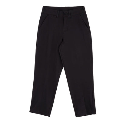 Black - Front - Slazenger Boys Lightweight Golf Trousers