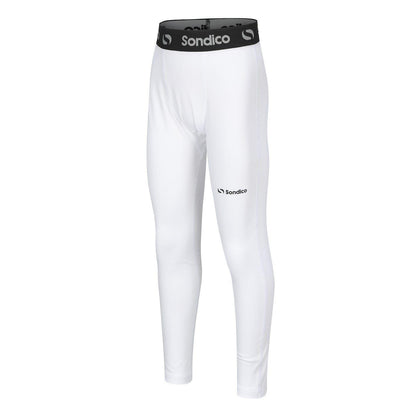 White - Side - Sondico Boys Core Base Layer Bottoms
