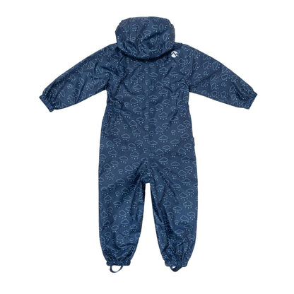Navy - Back - Gelert Childrens-Kids All-Over Print Rain Suit