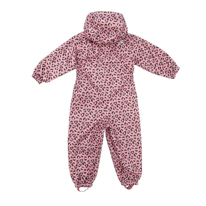 Pink - Back - Gelert Childrens-Kids All-Over Print Rain Suit
