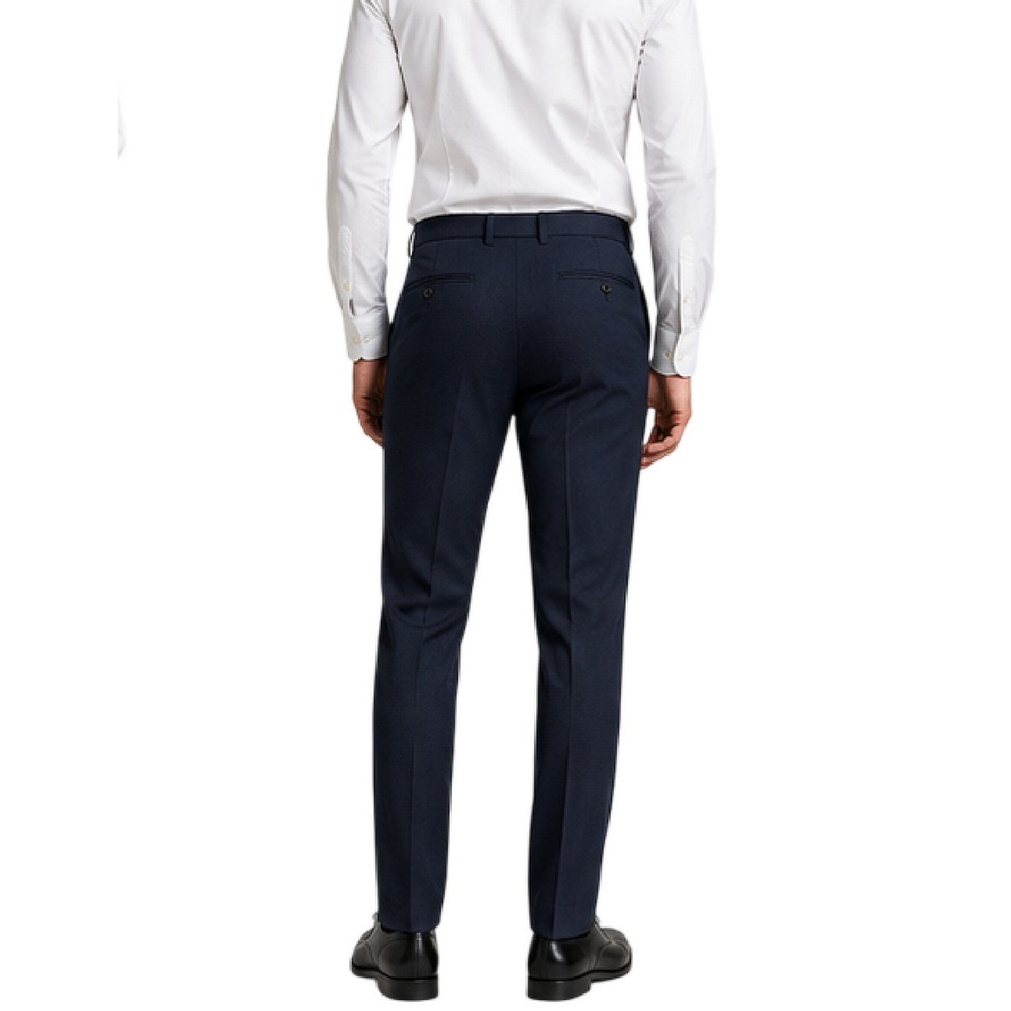 Dark Blue - Back - Boss Mens Kaito1 Trousers