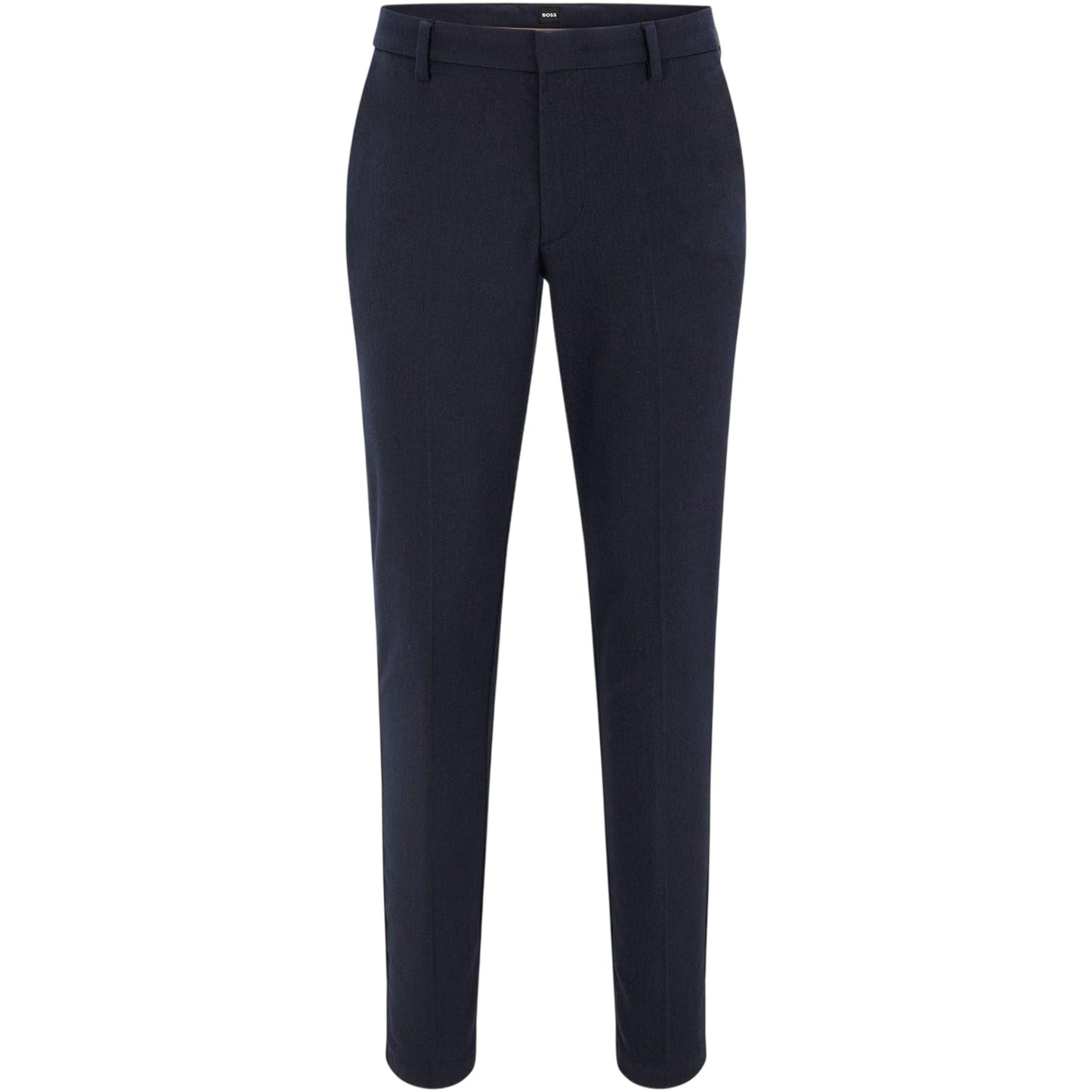 Dark Blue - Front - Boss Mens Kaito1 Trousers