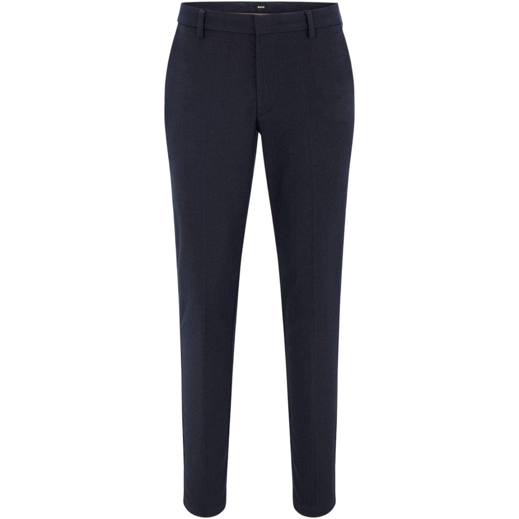 Dark Blue - Front - Boss Mens Kaito1 Trousers