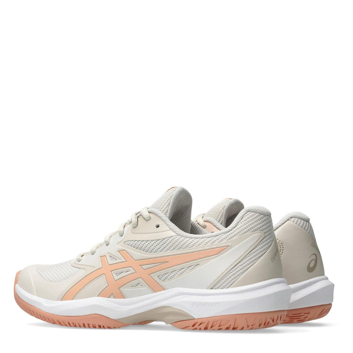 Oat - Pack Shot - Asics Womens-Ladies Game Tennis Shoes
