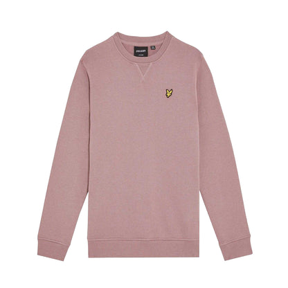 Pink - Front - Lyle & Scott Childrens-Kids Crew Neck Sweatshirt