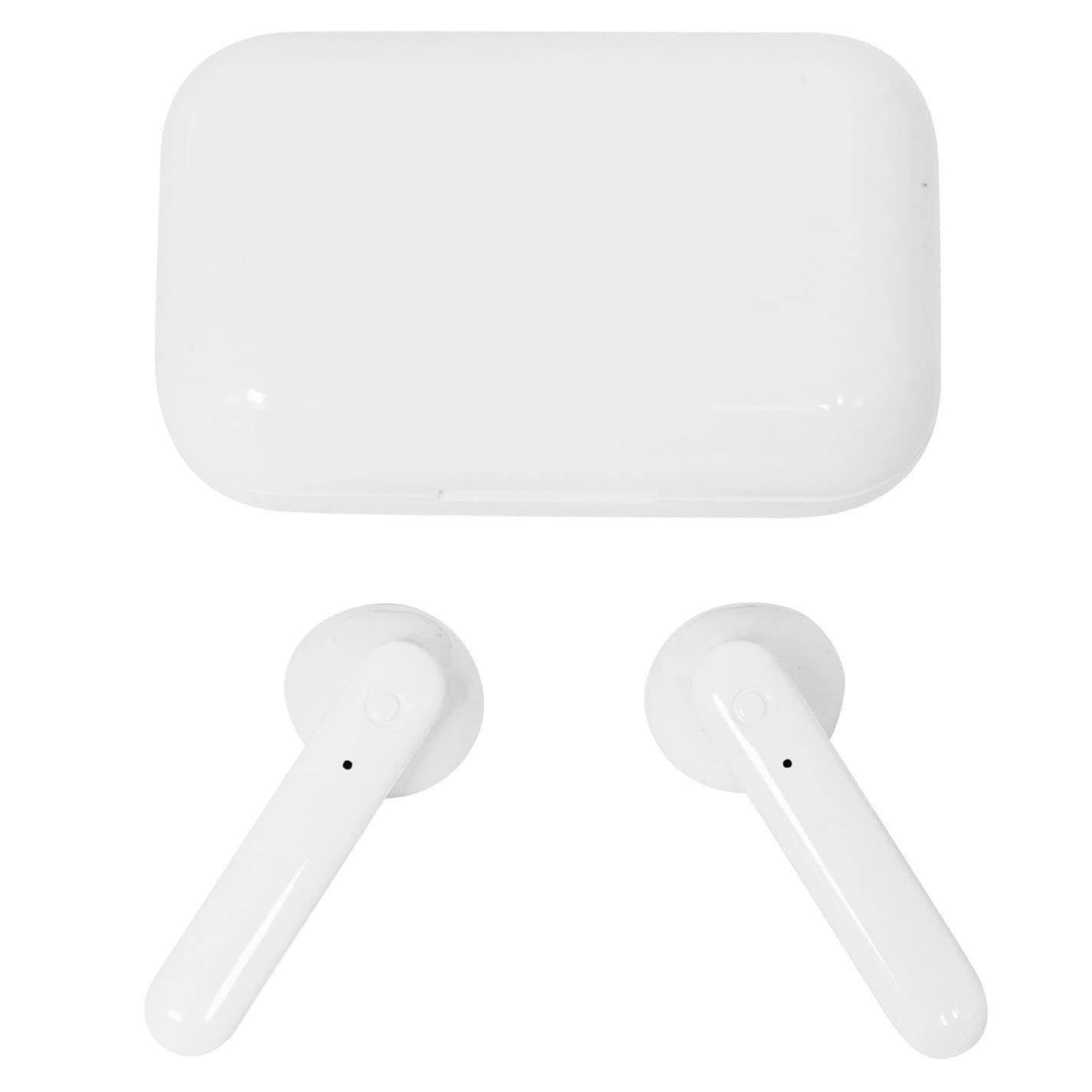 White - Back - Studio Pro Minimalist Wireless Earbuds